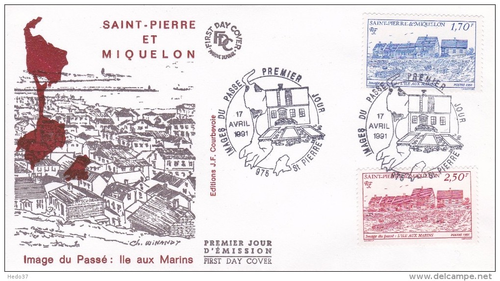 St Pierre Et Miquelon - Enveloppe - FDC