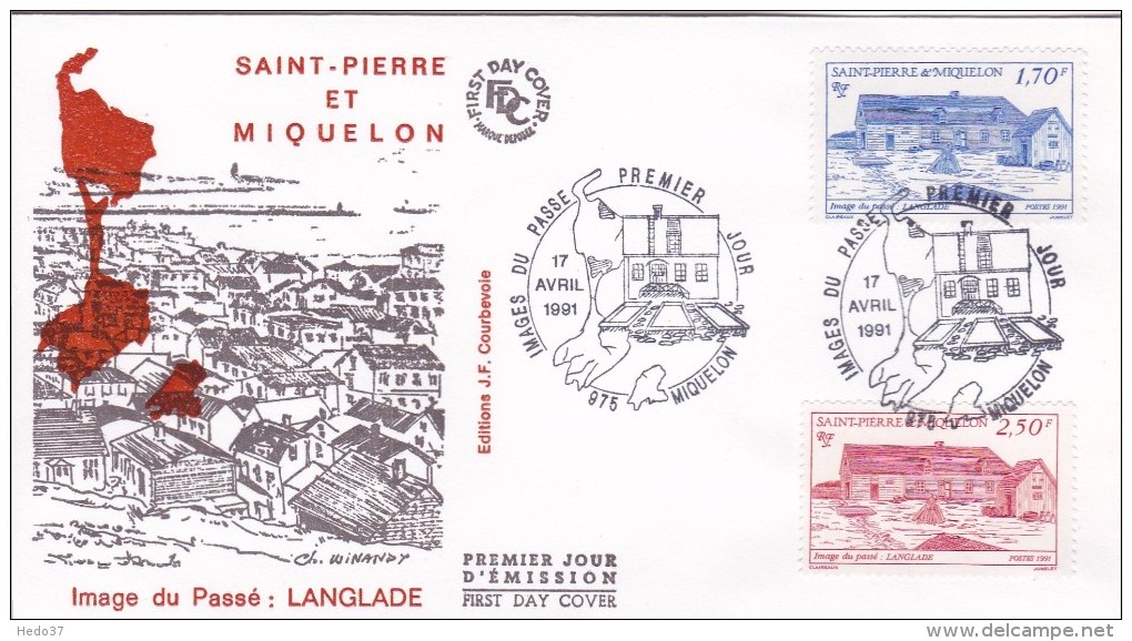 St Pierre Et Miquelon - Enveloppe - FDC