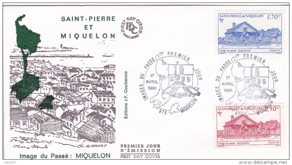 St Pierre Et Miquelon - Enveloppe - FDC