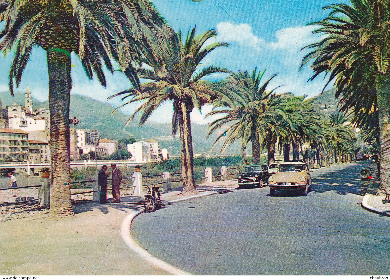 ITALIE.  VINTIMILLE. VOITURE DS PROMENADE LUNGO ROYA - Autres & Non Classés