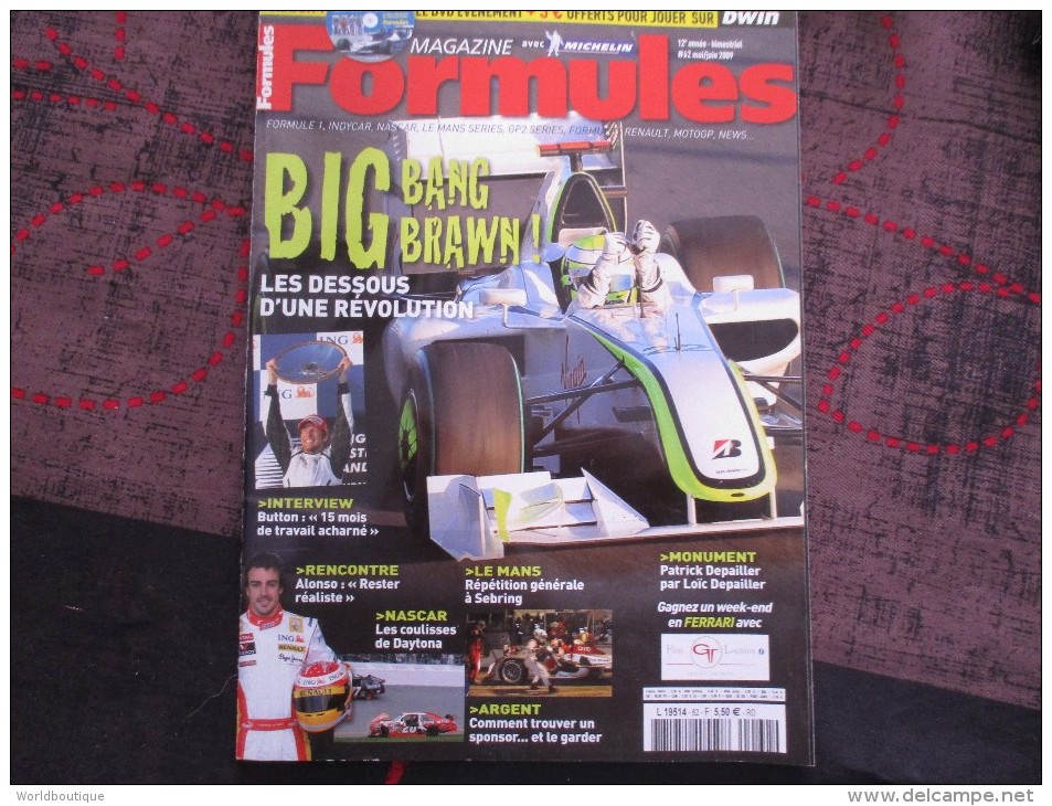 MAGAZINE FORMULES1 N°62 / 2009 - Automobile - F1