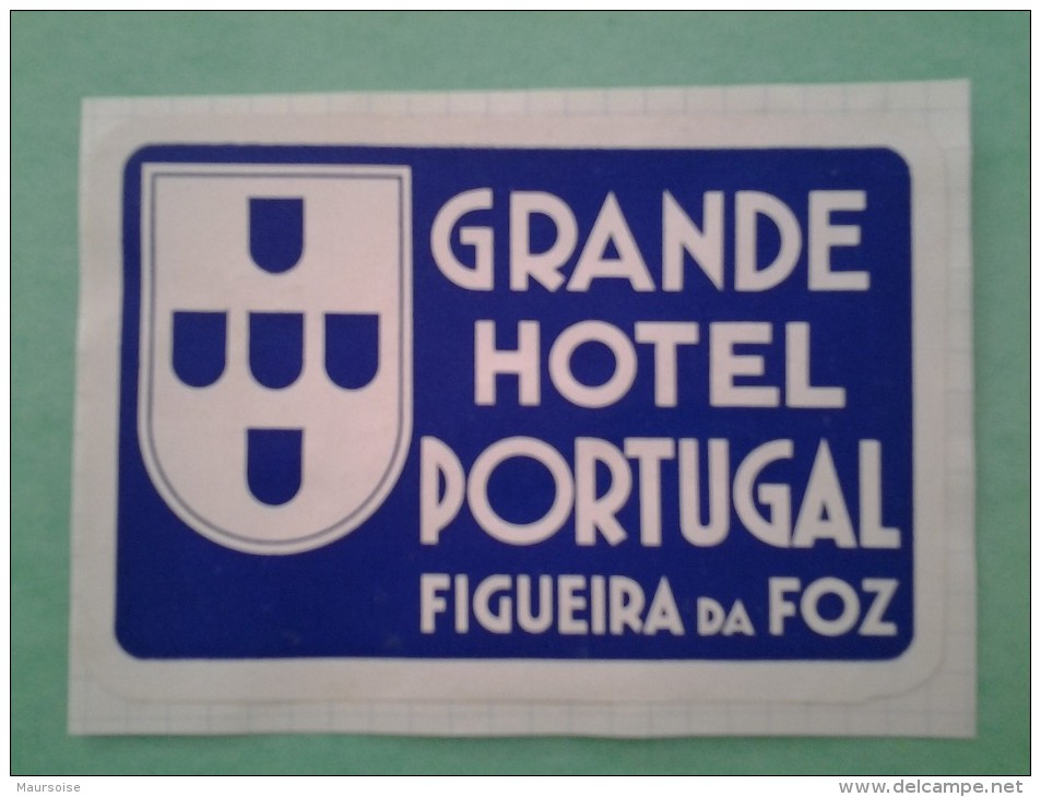 Étiquette  Hotel Figuera Da Foz - Hotel Labels