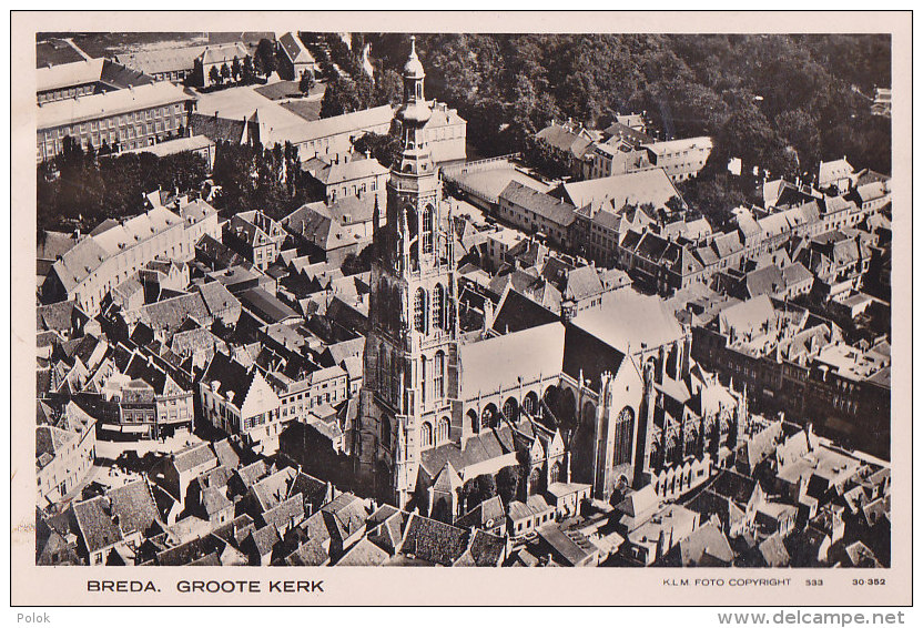 Bd - Cpa Hollande - Breda - Groote Kerk - Breda
