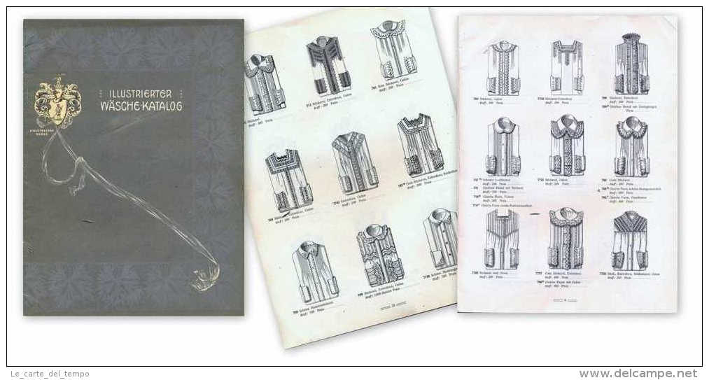 Illustrierter Wasche Katalog. Catalogo Biancheria. S.d. (primi '900). - Altri & Non Classificati