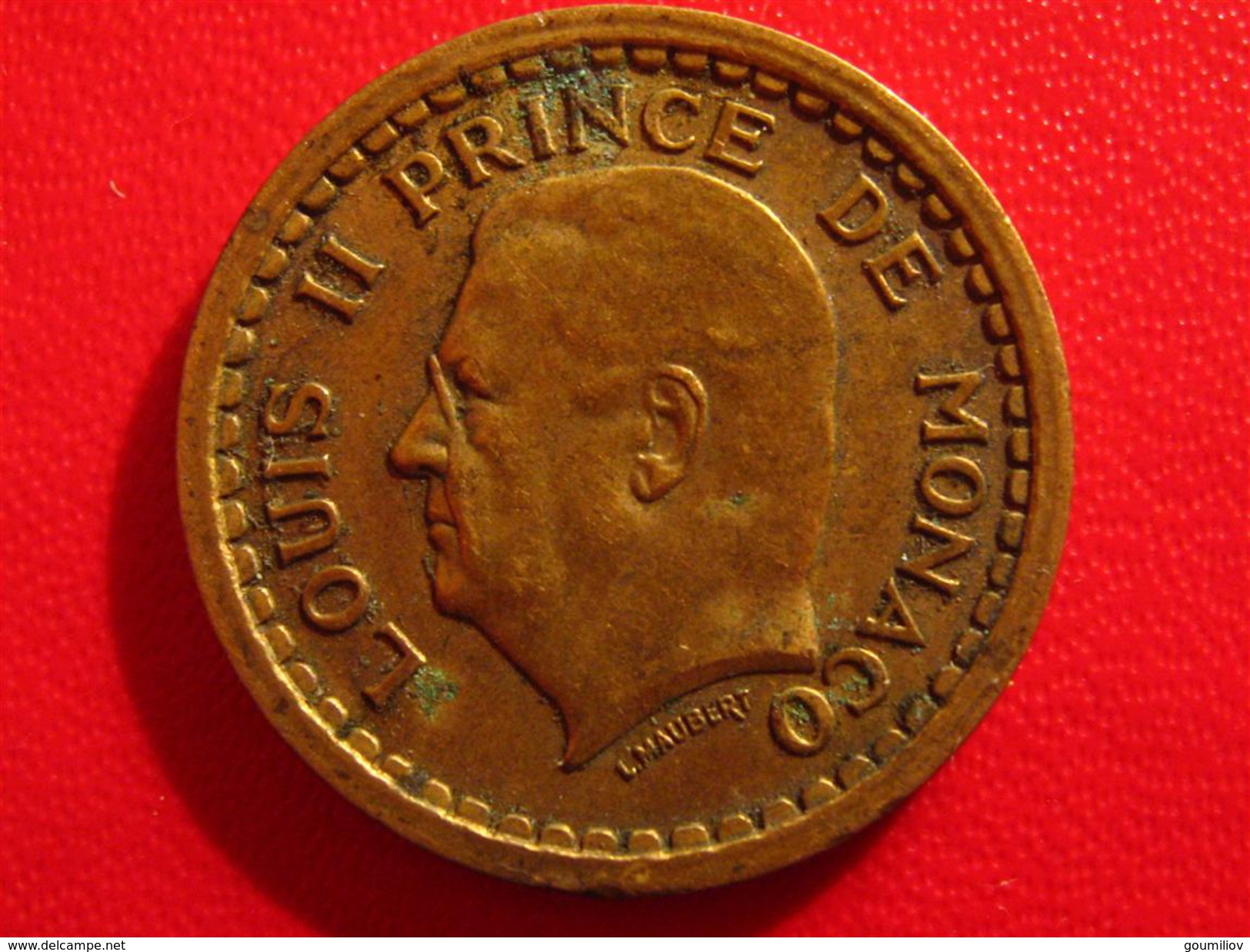 Monaco - 1 Franc Louis II 2950 - 1922-1949 Louis II