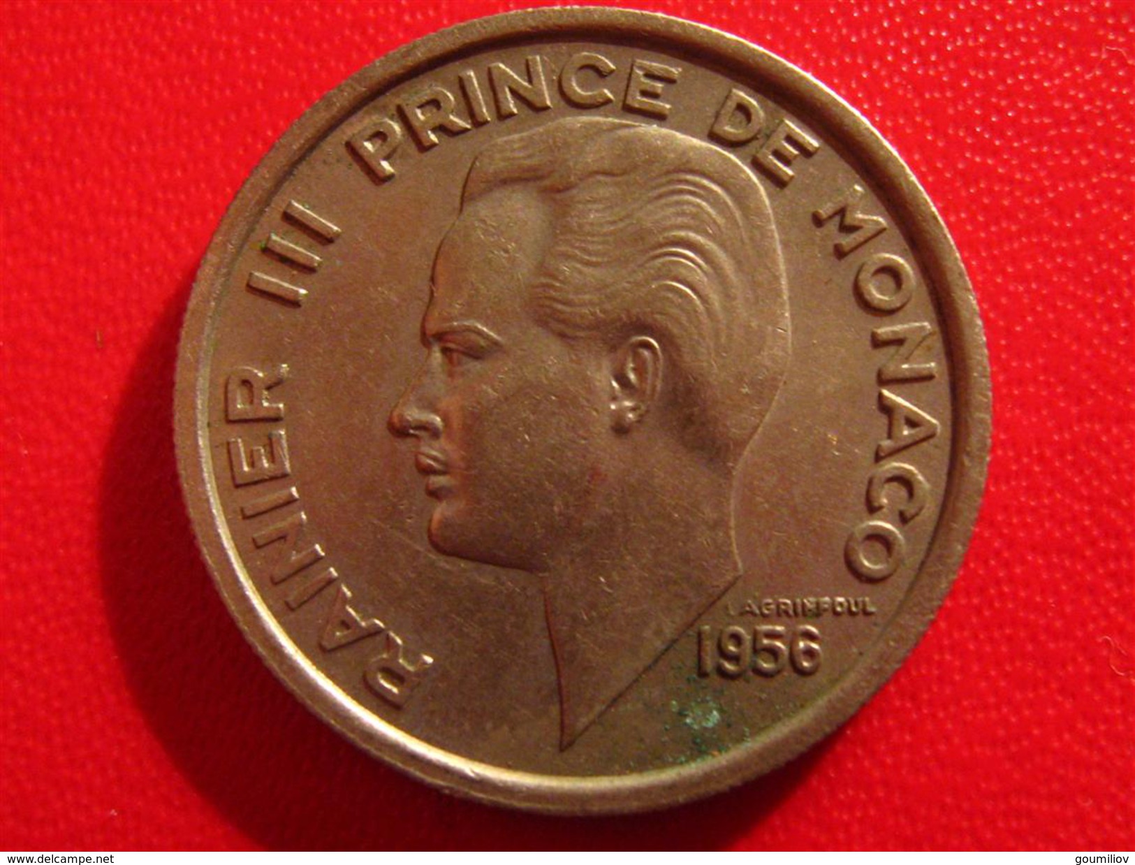 Monaco - 100 Francs Rainier III 1956 2948 - 1949-1956 Francos Antiguos
