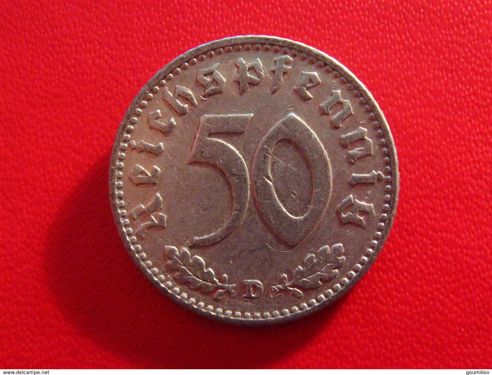 Allemagne - IIIè Reich - 50 Reichspfennig 1935 D 6513 - 50 Reichspfennig