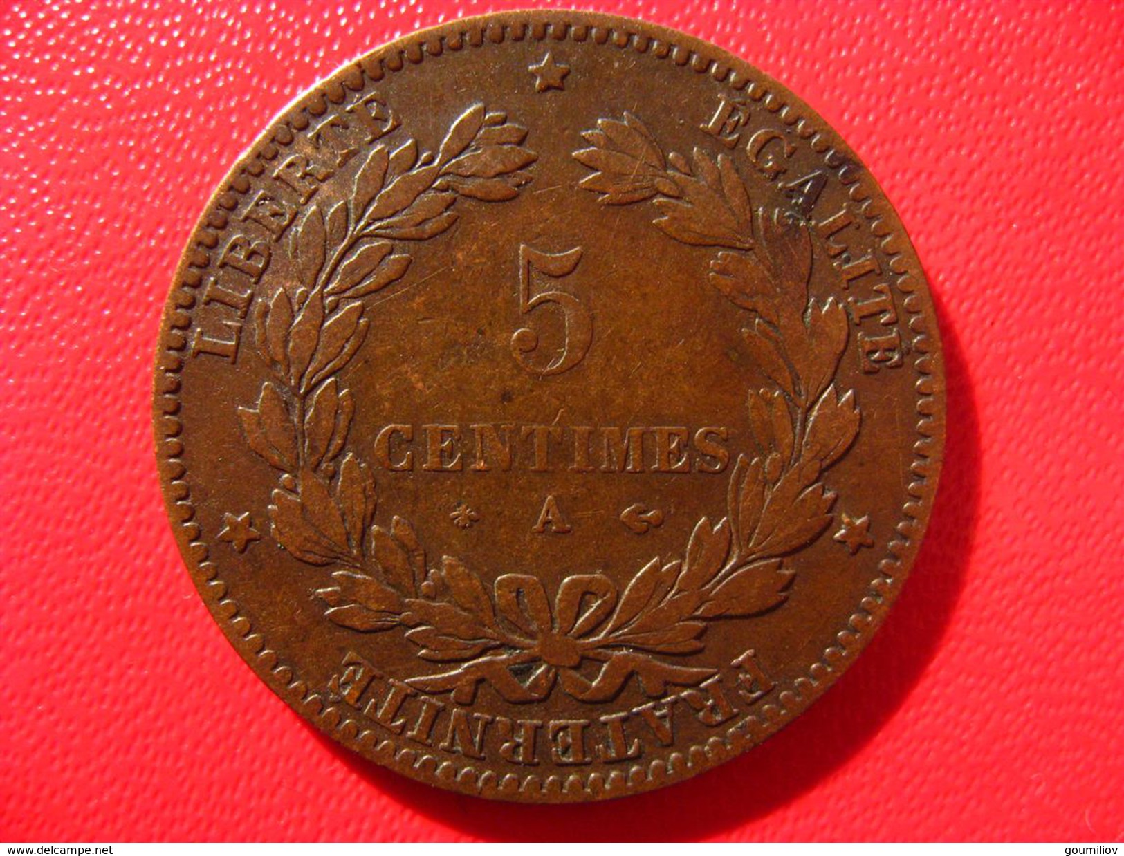 5 Centimes Cérès 1878 A Paris 4705 - 5 Centimes