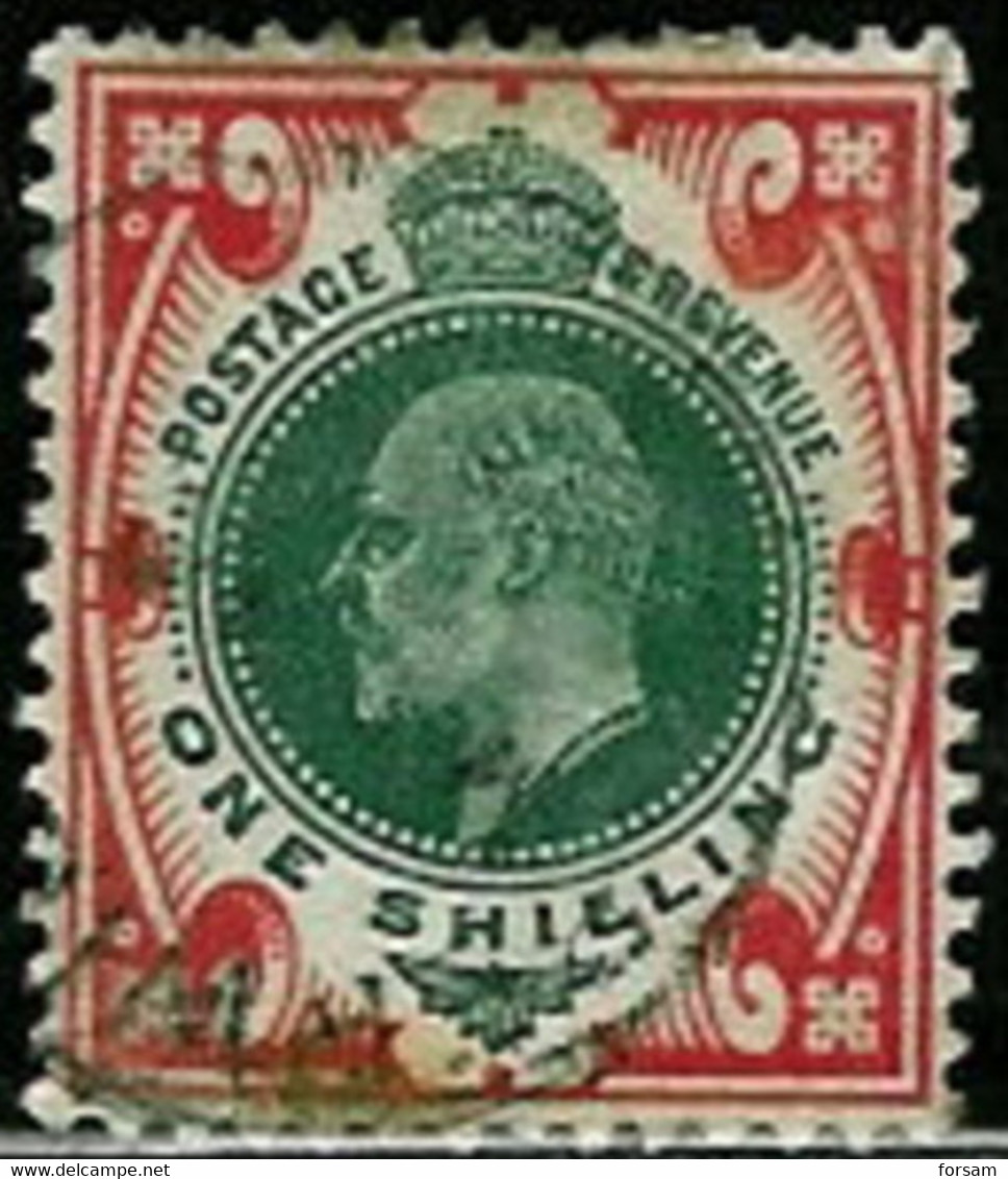 GREAT BRITAIN..1902..Michel # 114...used...MiCV - 18 Euro. - Gebraucht