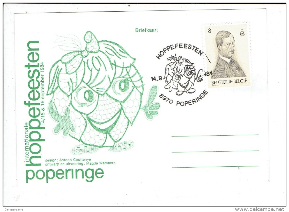 37235 - Hoppefeesten Poperinge 1984 - Poperinge
