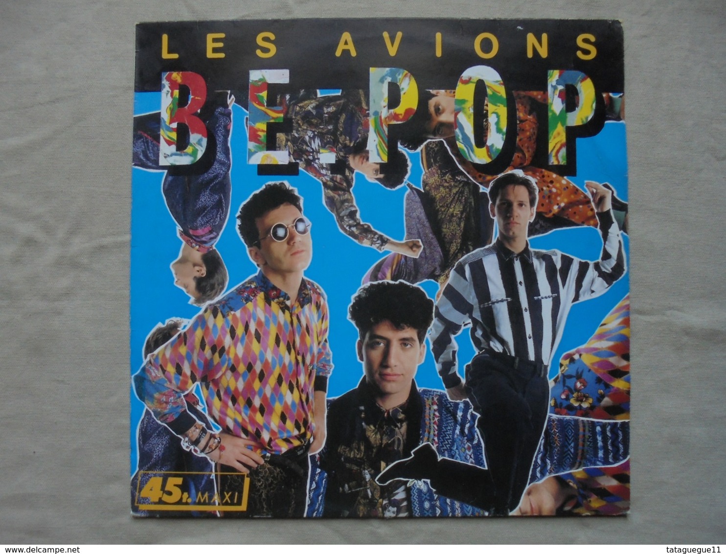 Disque Vinyle MAXI 45 T "BE-POP" LES AVIONS 1986 - 45 T - Maxi-Single