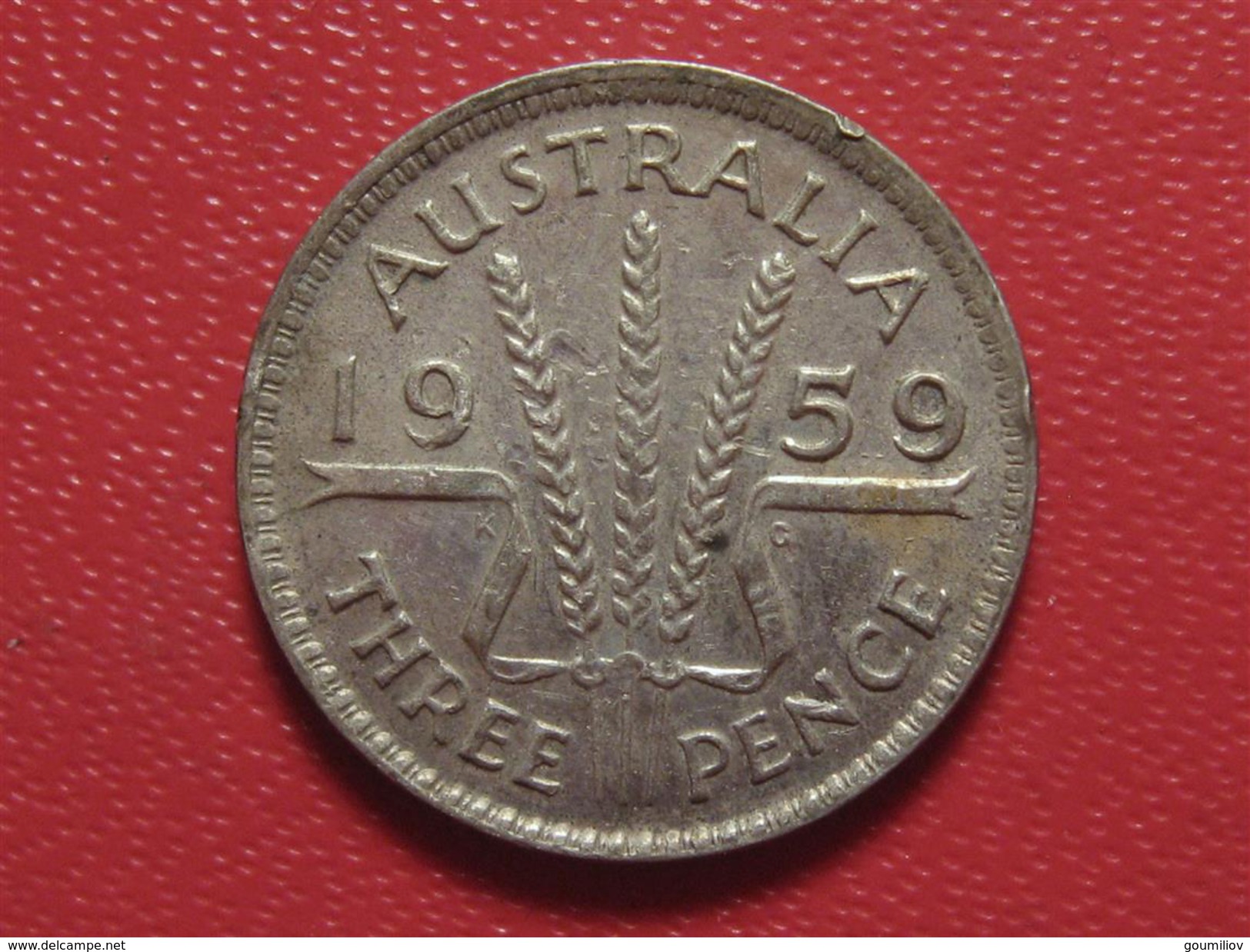 Australie - 3 Pence 1959 7043 - Threepence