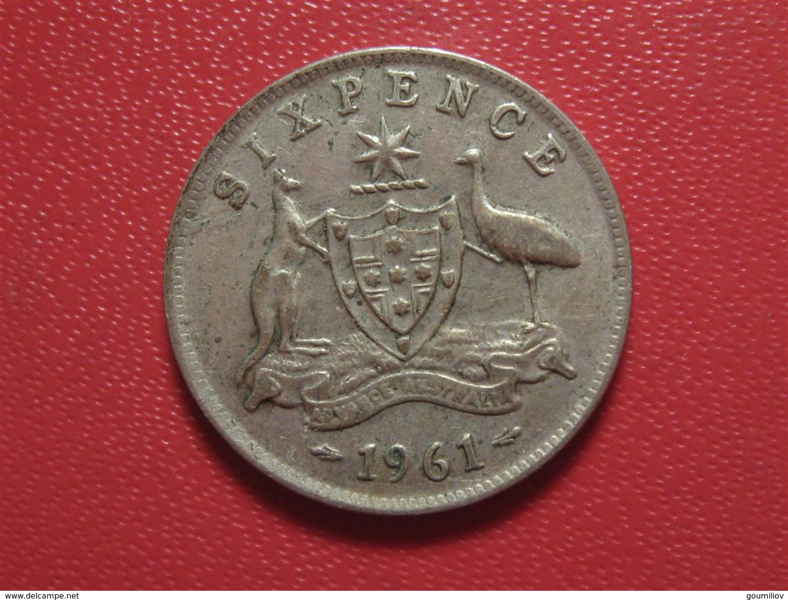 Australie - 6 Pence 1961 7015 - Sixpence