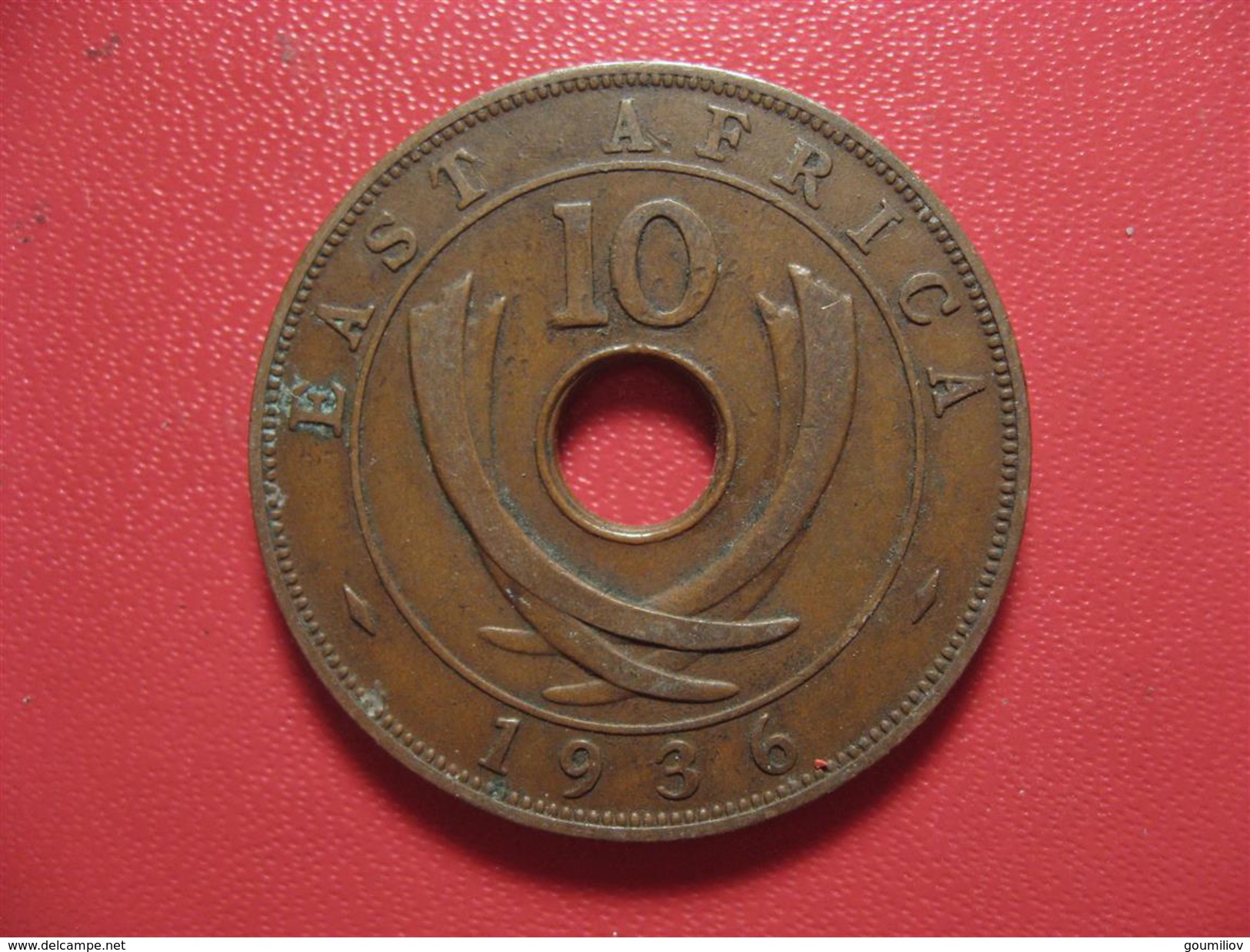 East Africa - 10 Cents 1936 6992 - Colonia Britannica