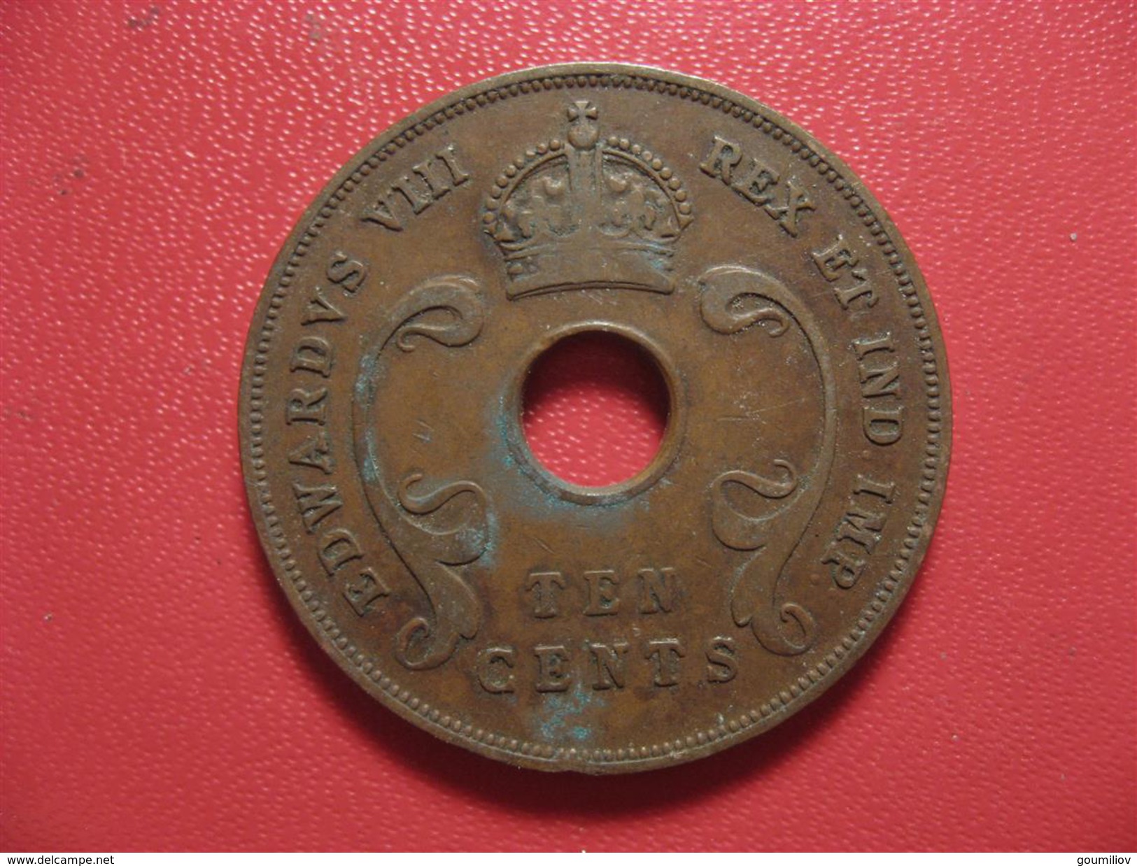 East Africa - 10 Cents 1936 6992 - British Colony