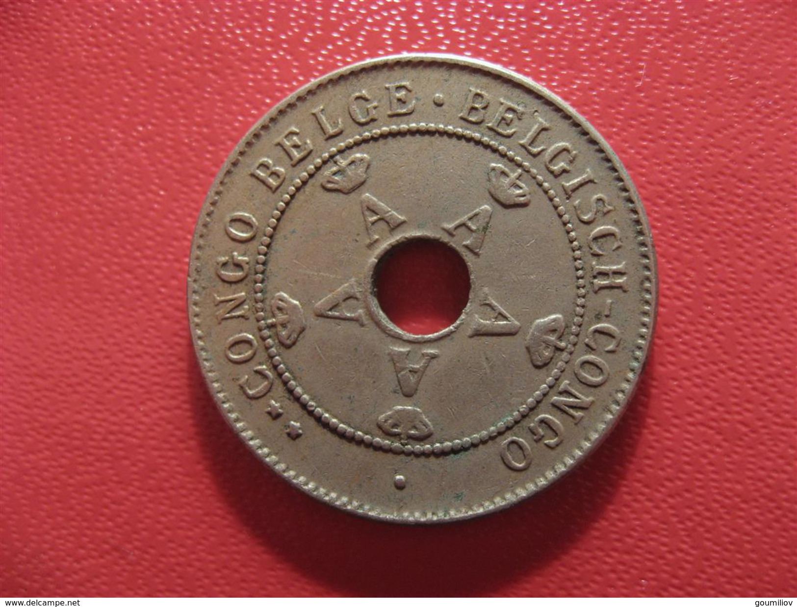 Congo Belge - 10 Centimes 1911 2615 - 1910-1934: Albert I