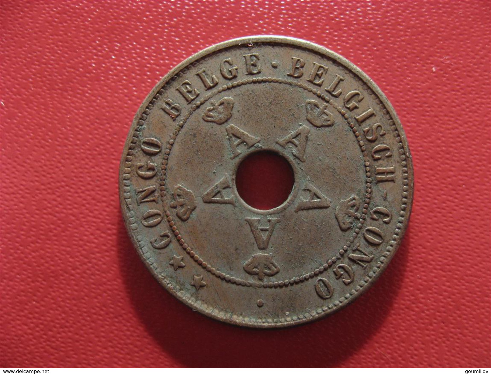 Congo Belge - 20 Centimes 1911 2582 - 1910-1934: Albert I