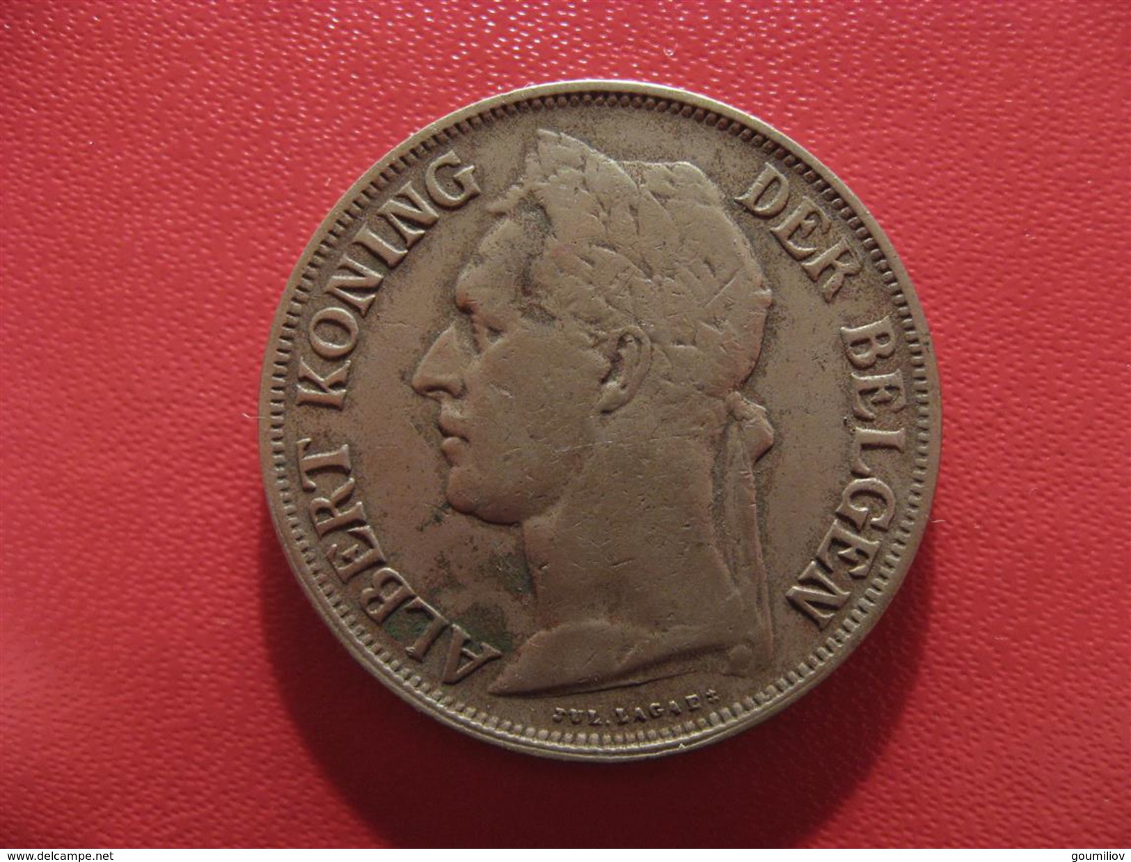 Congo Belge - Franc 1922 Albert Koning Der Belgen 2592 - 1910-1934: Albert I