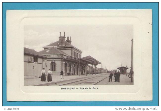 CPA  Chemin De Fer Intérieur De La Gare MORTAGNE 61 - Mortagne Au Perche