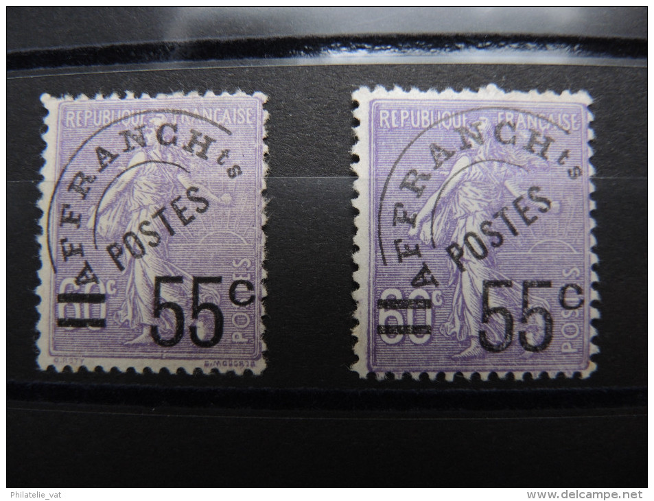 FRANCE - Préo N° 47 NSG X 3 Ex - Cote 210 E - A Voir - 19492 - 1903-60 Semeuse Lignée