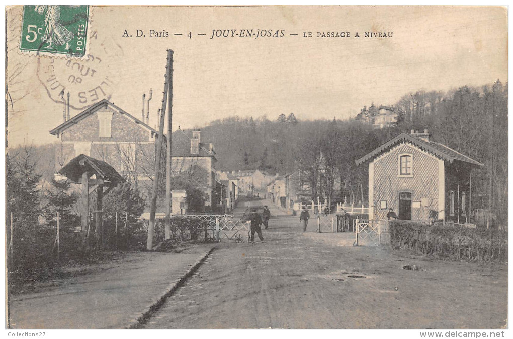 78-JOUY EN JOSAS- LE PASSAGE A NIVEAU - Jouy En Josas