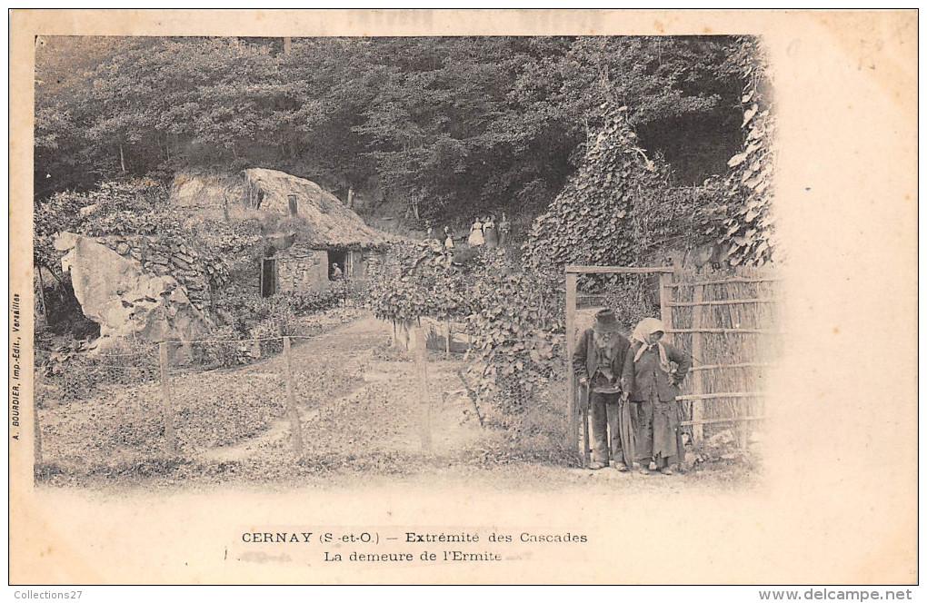 78-CERNAY- EXTREMITE DES CASCADES , LA DEMEURE DE L'ERMITE - Cernay-la-Ville