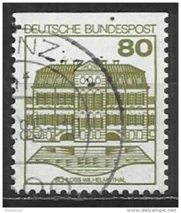 # 1982 Germania Federale - Usato / Used - N. Michel 1140 C Non Dentellato Sopra - Gebraucht