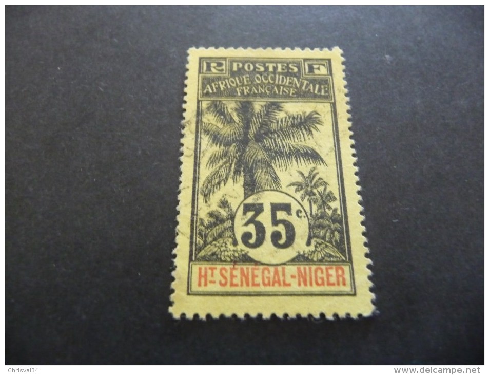 TIMBRE  HAUT SENEGAL ET NIGER    N  10   OBLITERE   COTE  5,35  EUROS - Gebraucht