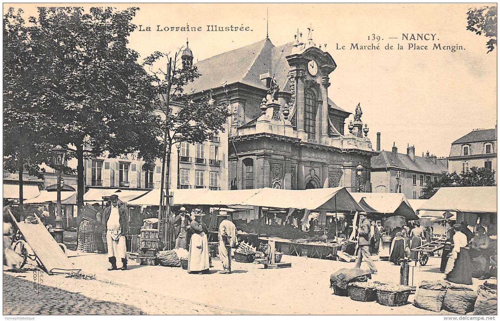 54 - MEURTHE ET MOSELLE - Nancy - Le Marché - Nancy