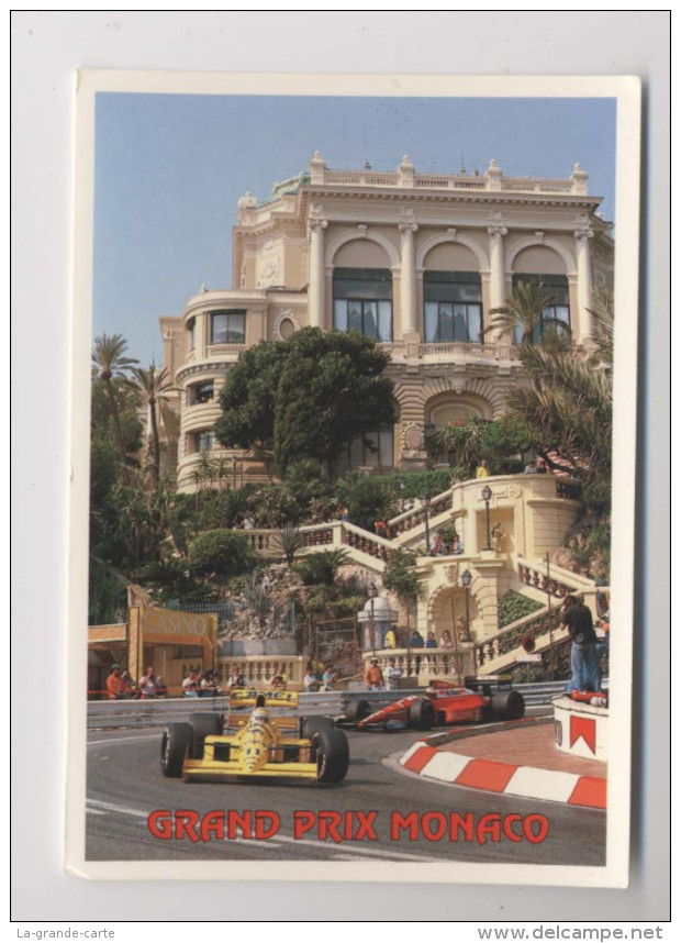 Grand Prix De Monaco - Formule 1 - Vue Voiture Camel - Course Automobile - Grand Prix / F1