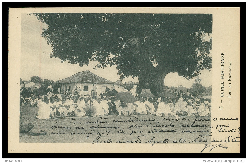 GUINÉ-BISSAU - Fête Da Ràmadam ( Nº 15)  Carte PostalE - Guinea-Bissau