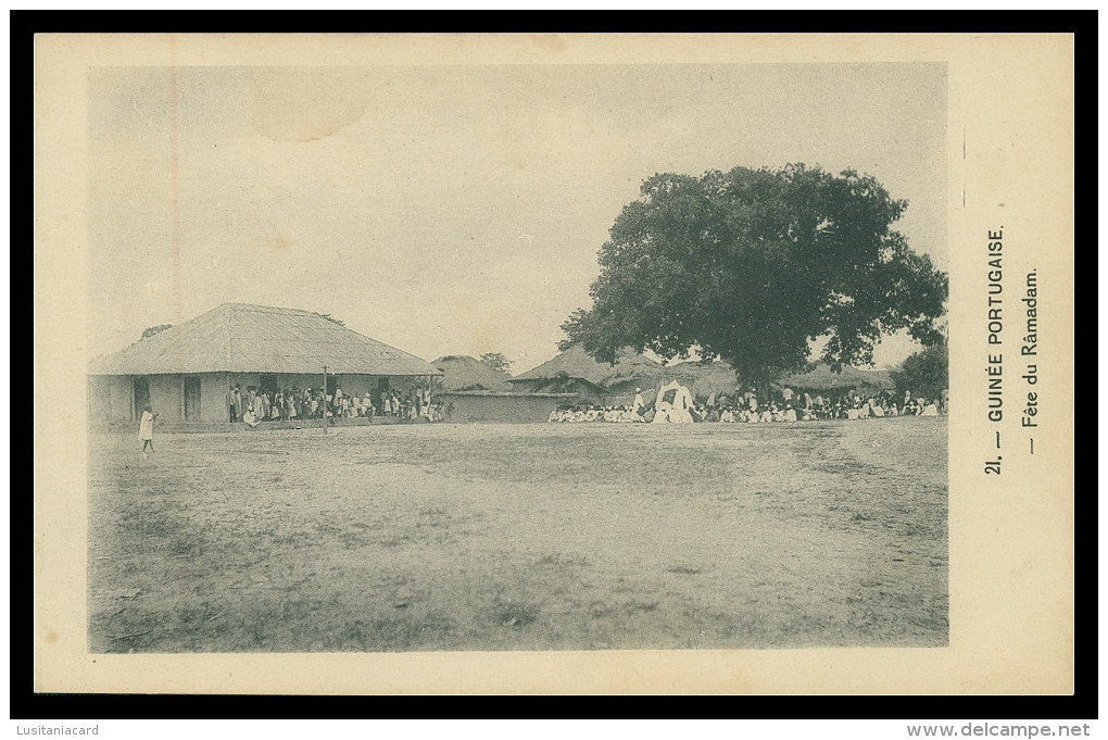 GUINÉ-BISSAU - Fête Da Ràmadam ( Nº 21)  Carte PostalE - Guinea Bissau