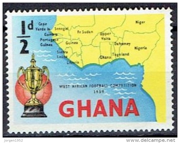 GHANA # FROM 1959  STAMPWORLD  63** - Ghana (1957-...)