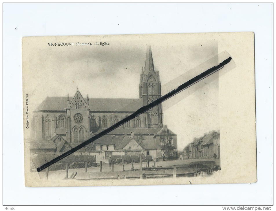 CPA   -   Vignacourt  (Somme )  - L'Eglise - Vignacourt