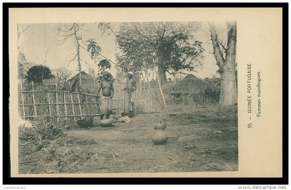 GUINÉ-BISSAU - Femmes Mandingues ( Nº 55)  Carte PostalE - Guinea Bissau