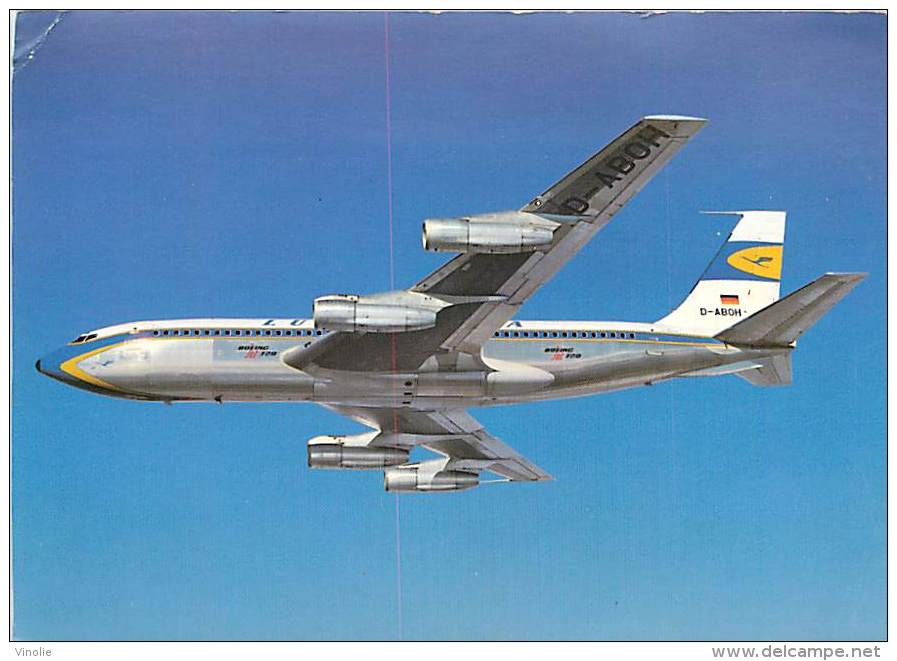 F-16 1334 :  BOEING JET 720 B  LUFTHANSA - 1946-....: Moderne