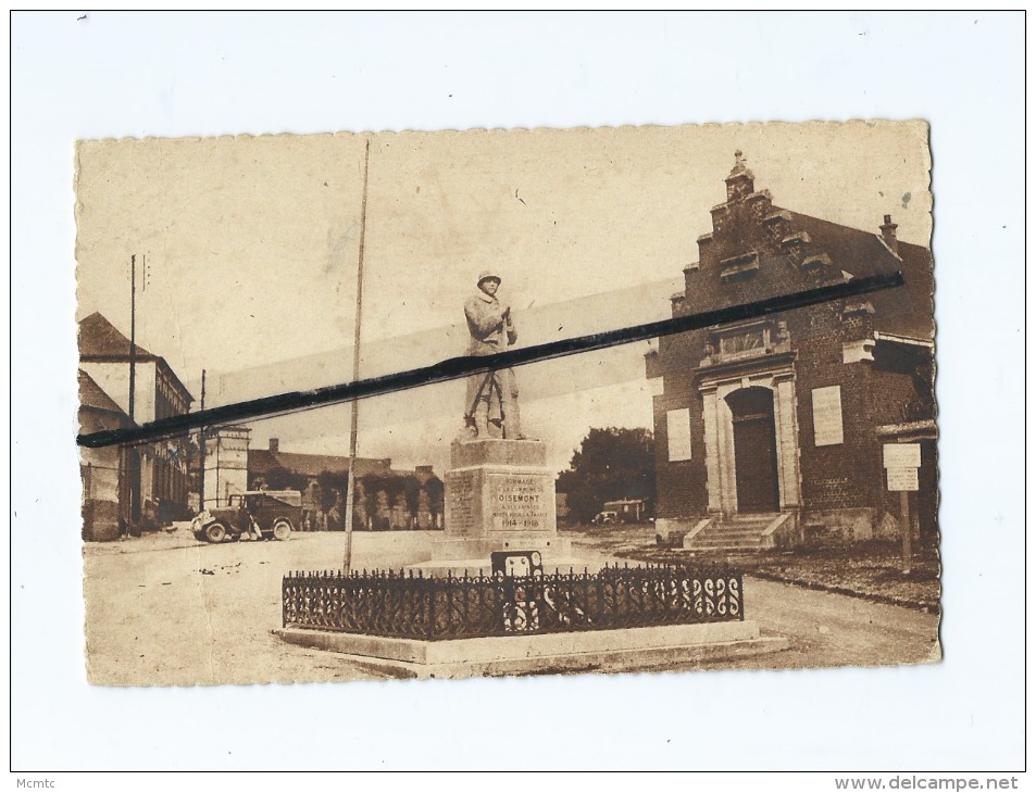 CPA    -  Oisemont  (Somme ) - Le Monument Aux Morts - Oisemont