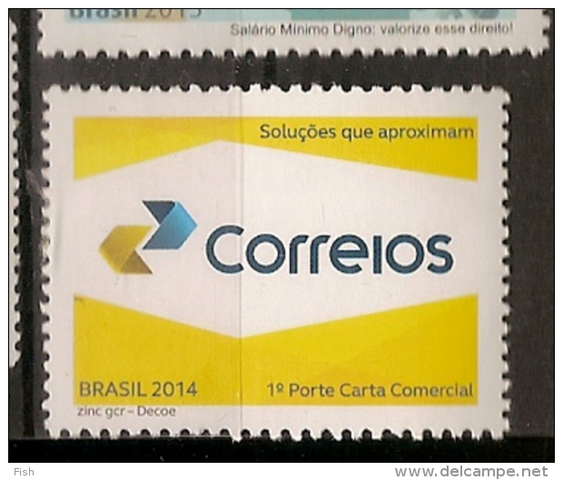 Brazil ** & Post Office, Solutions That Draw Near 2014 (4455) - Post