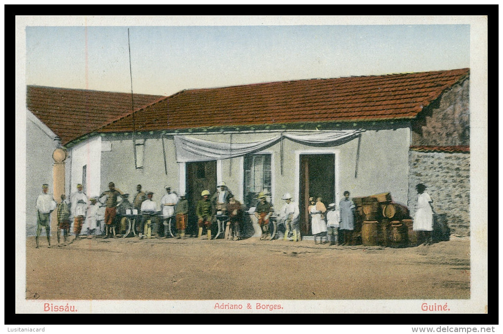 BISSAU - Adriano & Borges.  Carte Postale - Guinea-Bissau