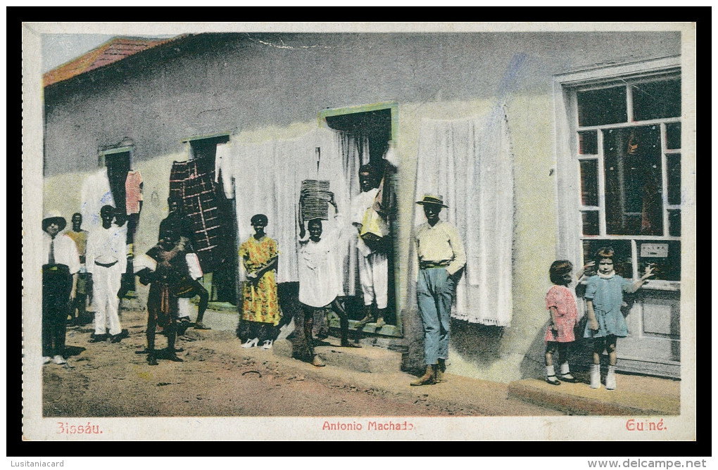 BISSAU - António Machado.   Carte Postale - Guinea Bissau