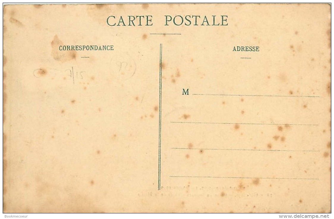 92  CLICHY  La Crue De La Seine 10 Janvier 1910 Poste De Secours Place De La Mairie   ANIMEE - Clichy