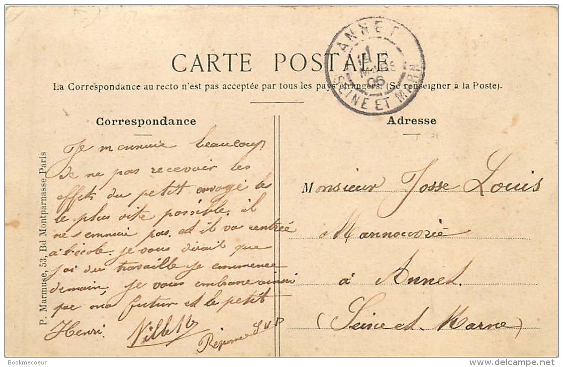 92  BILLANCOURT Bords De Seine  Voilier Animé   Voyagée En 1906 - Otros & Sin Clasificación