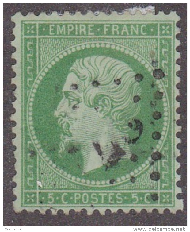 N 20  5C VERT   - TB - 1862 Napoleon III