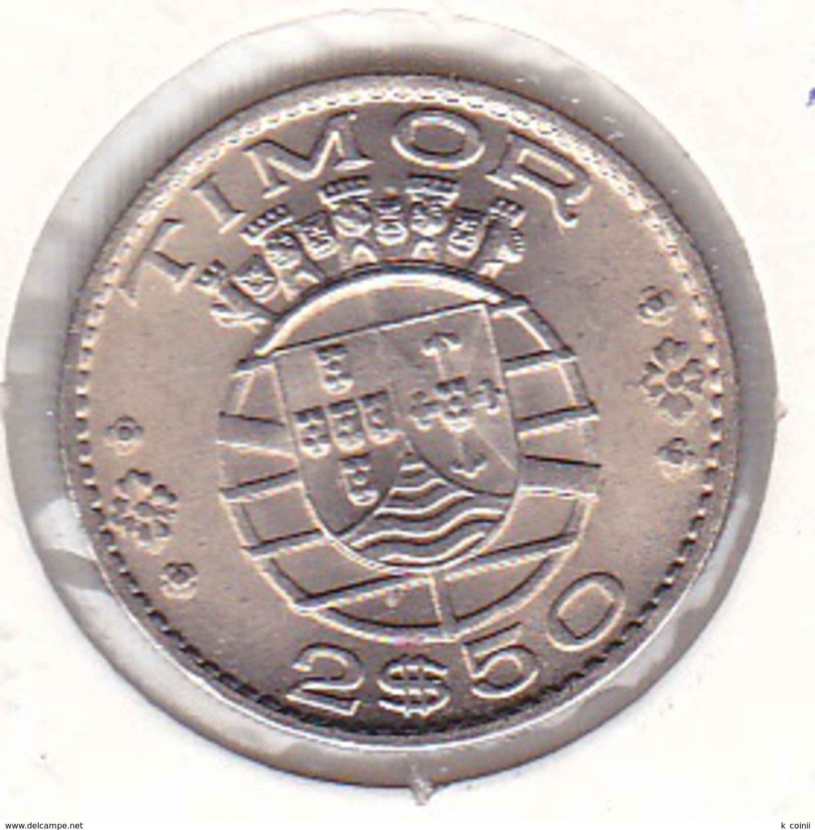 TIMOR - Set Of 6 Coins 1970 UNC - Timor