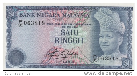 (B0068) MALAYSIA, 1981 (ND). 1 Ringgit. P-13b. UNC - Maleisië