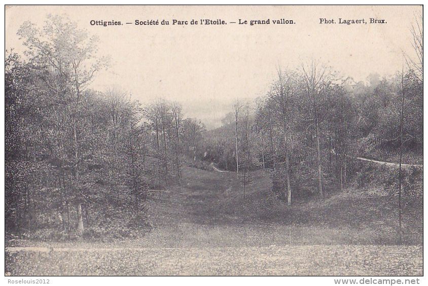 OTTIGNIES : Société Du Parc De L'étoile - Le Grand Vallon - Ottignies-Louvain-la-Neuve