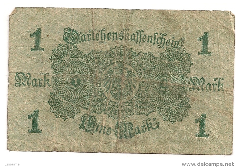 Allemagne. 1 Mark Eine. 1914 - Other & Unclassified