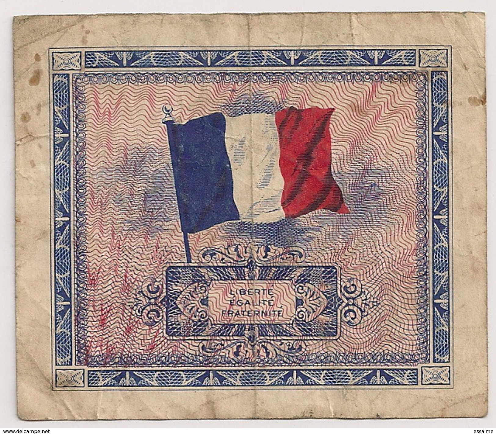 France. 2 F Drapeau 1944 - Non Classificati