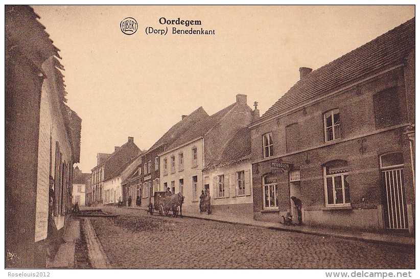 OORDEGEM : ( Dorp ) Benedenkant - Lede