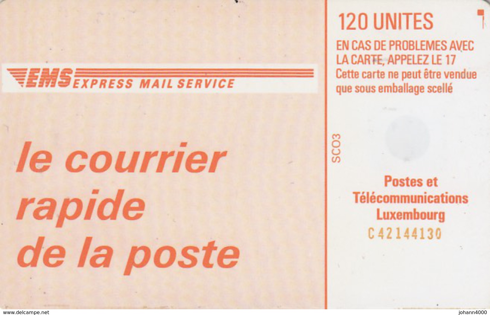 Telefonkarte Luxemburg - Luxembourg